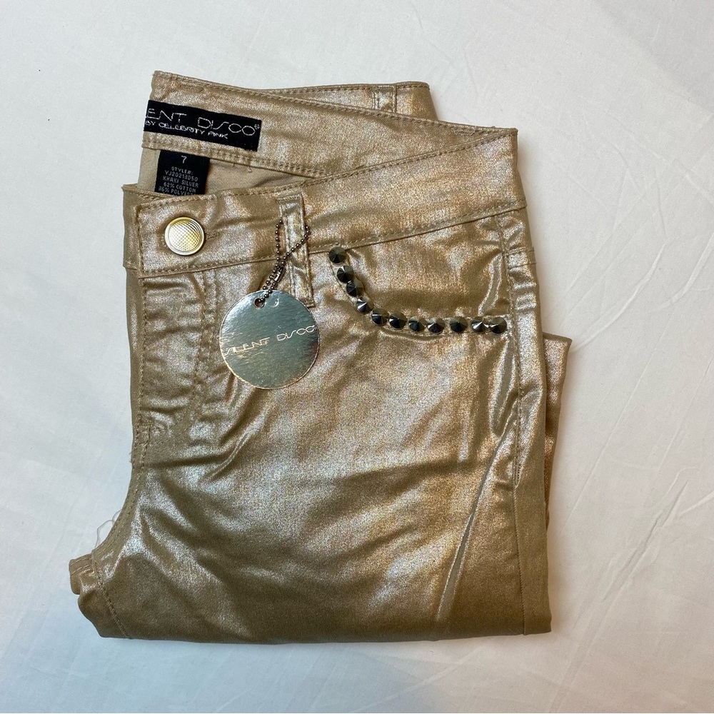 Gold Pants girls size 7
